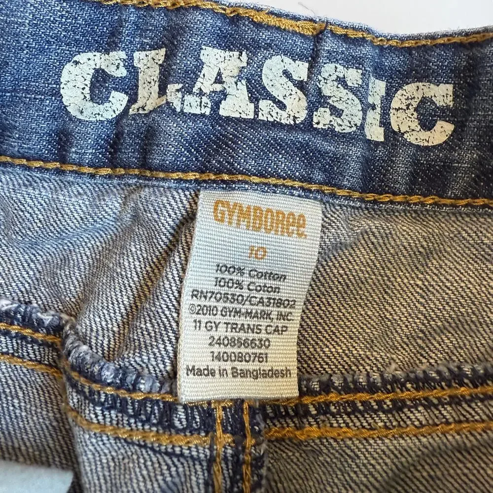 Gymboree Classic Denim Jeans Boys 10